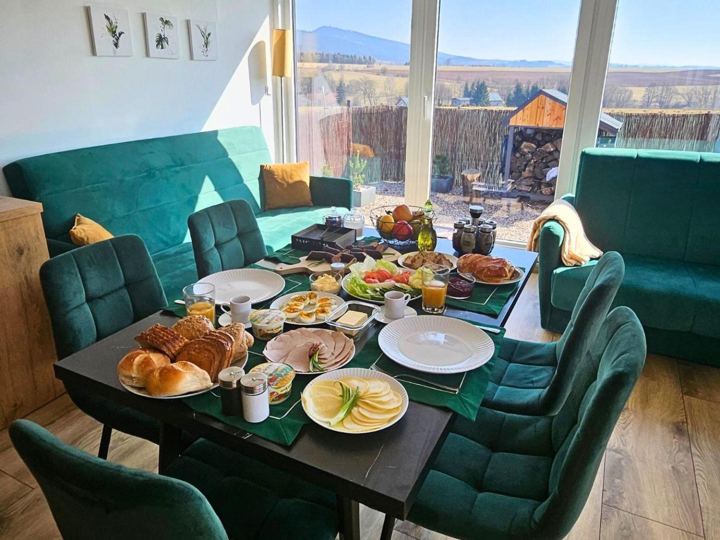 Rajska Polana Domki Premium ,Na Odludziu Z Prywatna Balia Z Jacuzzi I Sauna ,Cisza,Rowery Elektryczne,Gory,Astroprzygoda,- Adrspach, Skalne Miasto, Zamek Ksiaz,Andrzejowka,Karpacz, Sniezka,Janskie Laznie,Pec Mieroszow Екстериор снимка